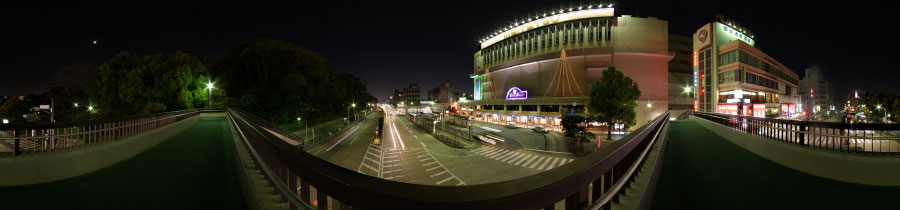 神宮前の夜景