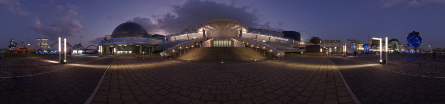 名古屋港水族館正面2007