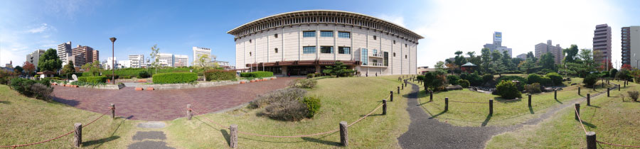 名古屋市博物館全景