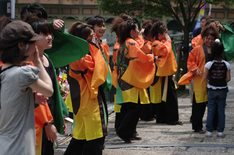 よさこい「鳴踊」ダンス。飛び入りＯＫ！