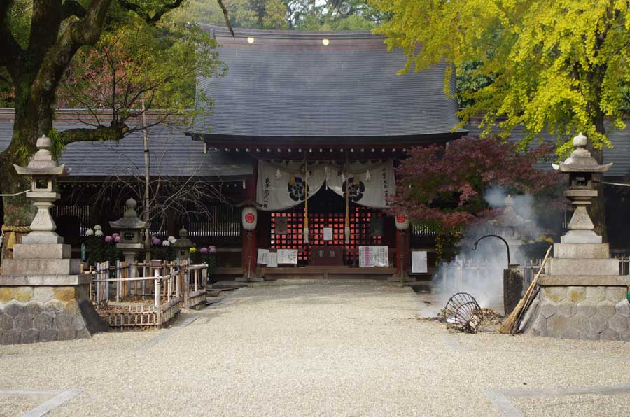 呼続公園のそばにある富部神社